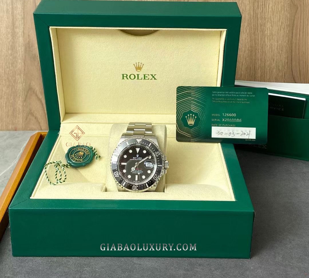 Đồng Hồ Rolex Sea-Dweller 126600 Mark II