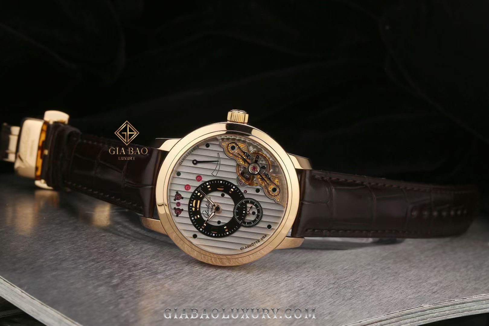 Đồng Hồ Glashutte Original PanoInverse XL 66-01-01-01-05