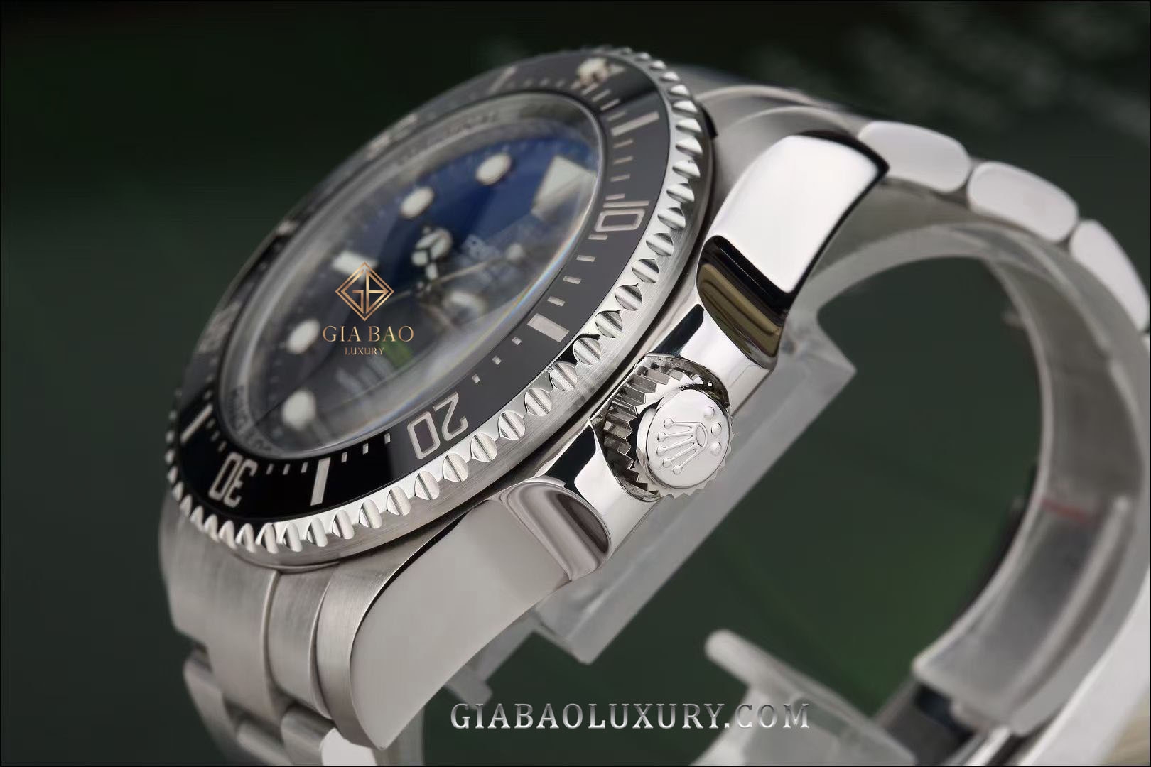 Đồng Hồ Rolex Deepsea 116660 Mặt Số Xanh D-Blue