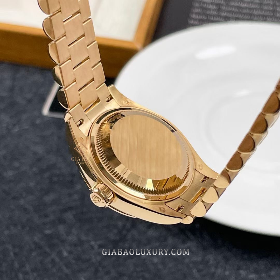 Đồng Hồ Rolex Lady-Datejust 279178 Mặt Số Đinh Hương Nạm Kim Cương