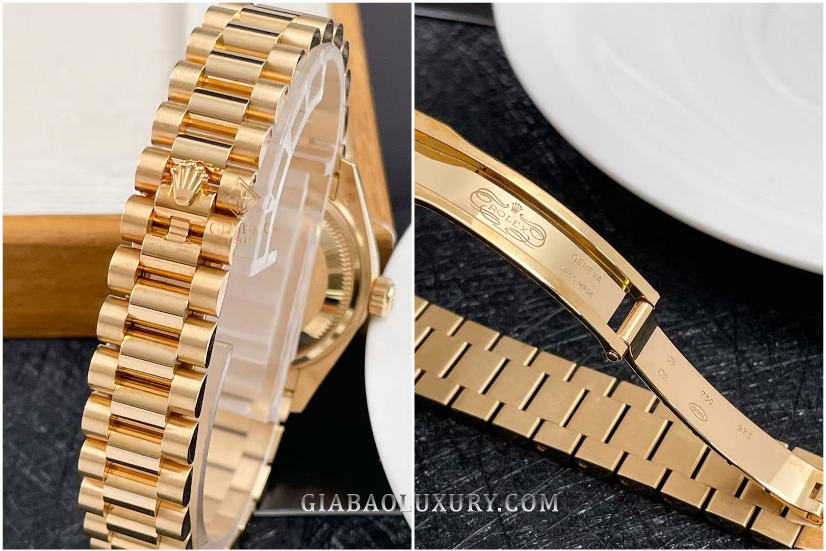 Đồng Hồ Rolex Lady-Datejust 279178 Mặt Số Đinh Hương Nạm Kim Cương