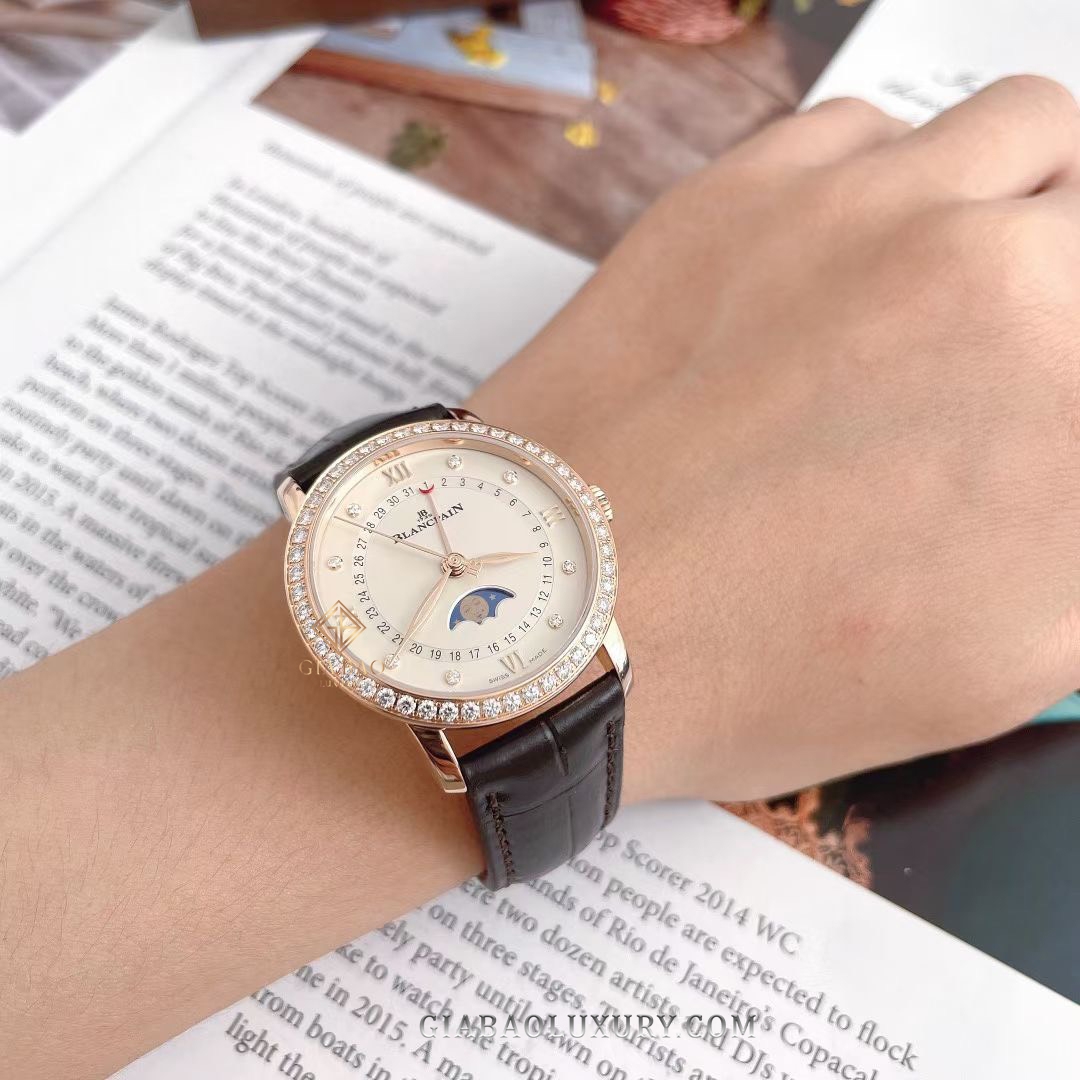 Đồng Hồ Blancpain Villeret Quantième Phases de Lune 6126-2987-55B