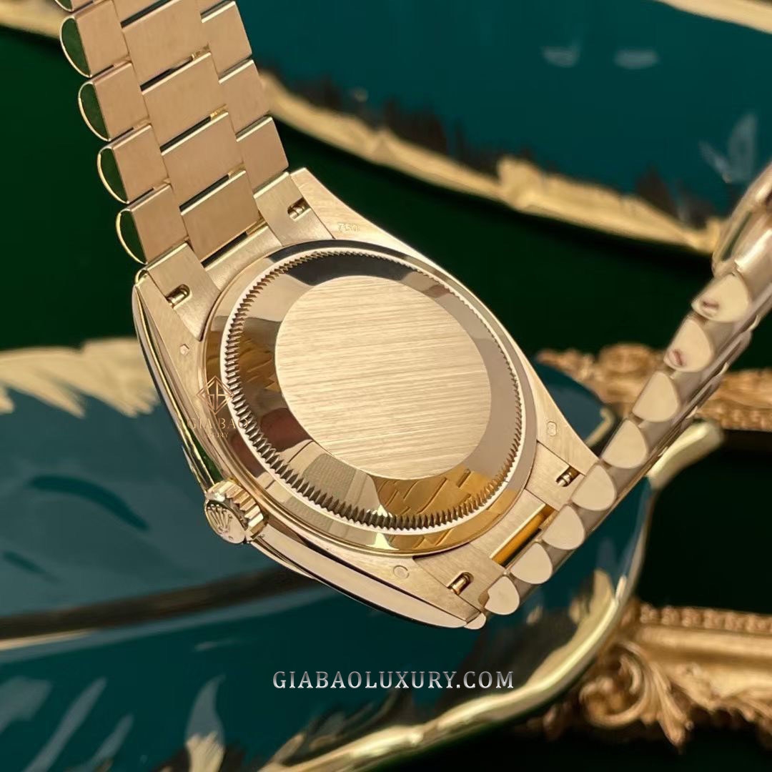 Đồng Hồ Rolex Day-Date 36 128238 Mặt Số Đính Kim Cương
