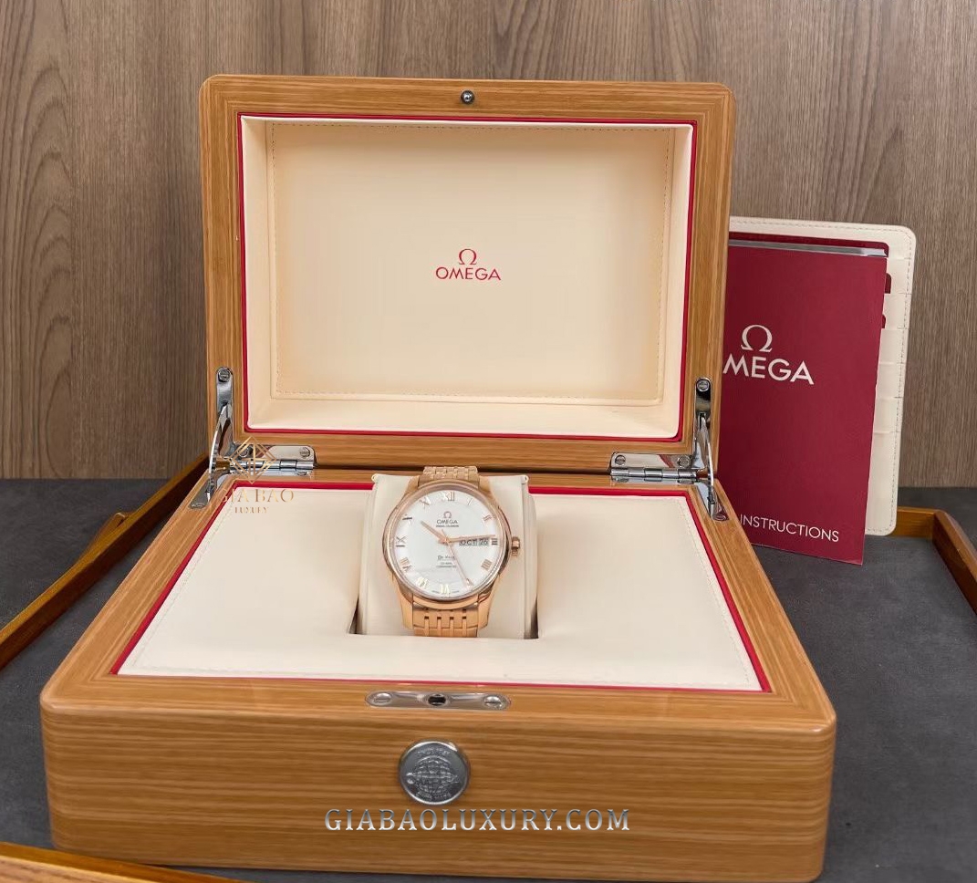 Đồng Hồ Omega De Ville Hour Vision Co-Axial Chronometer Annual Calendar 41mm 431.50.41.22.02.001