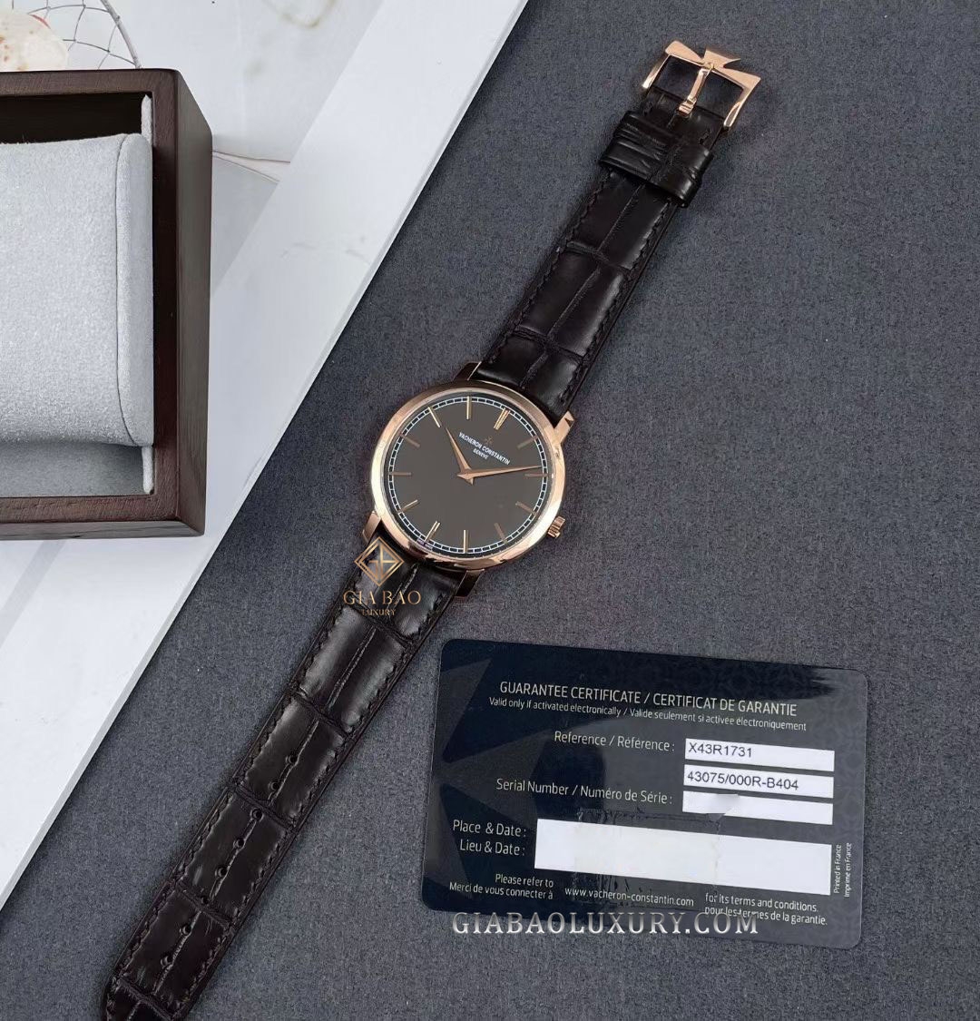 Đồng Hồ Vacheron Constantin Traditionnelle 43075/000R-B404