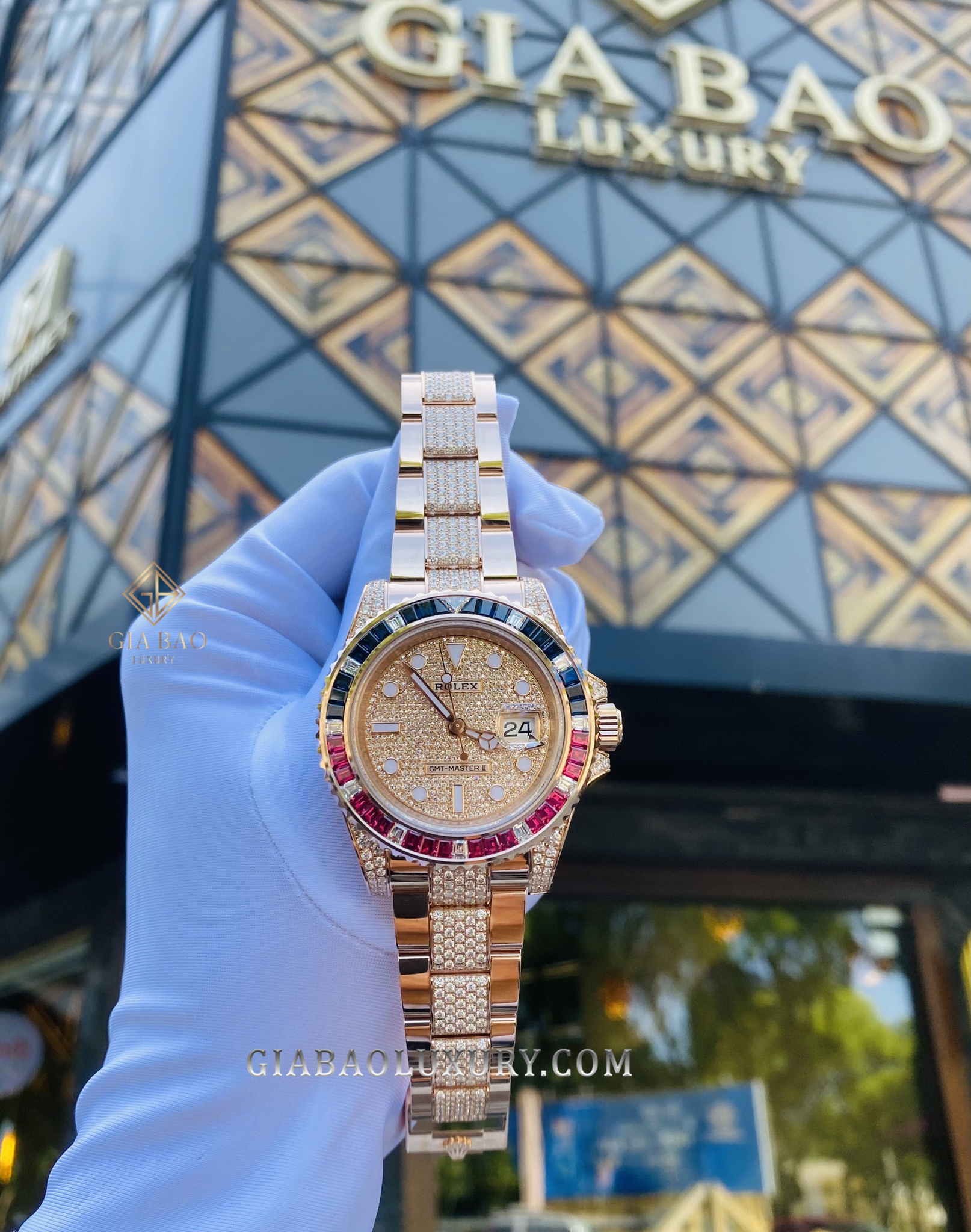 ng H Rolex GMT Master II 126755 SARU DIAO