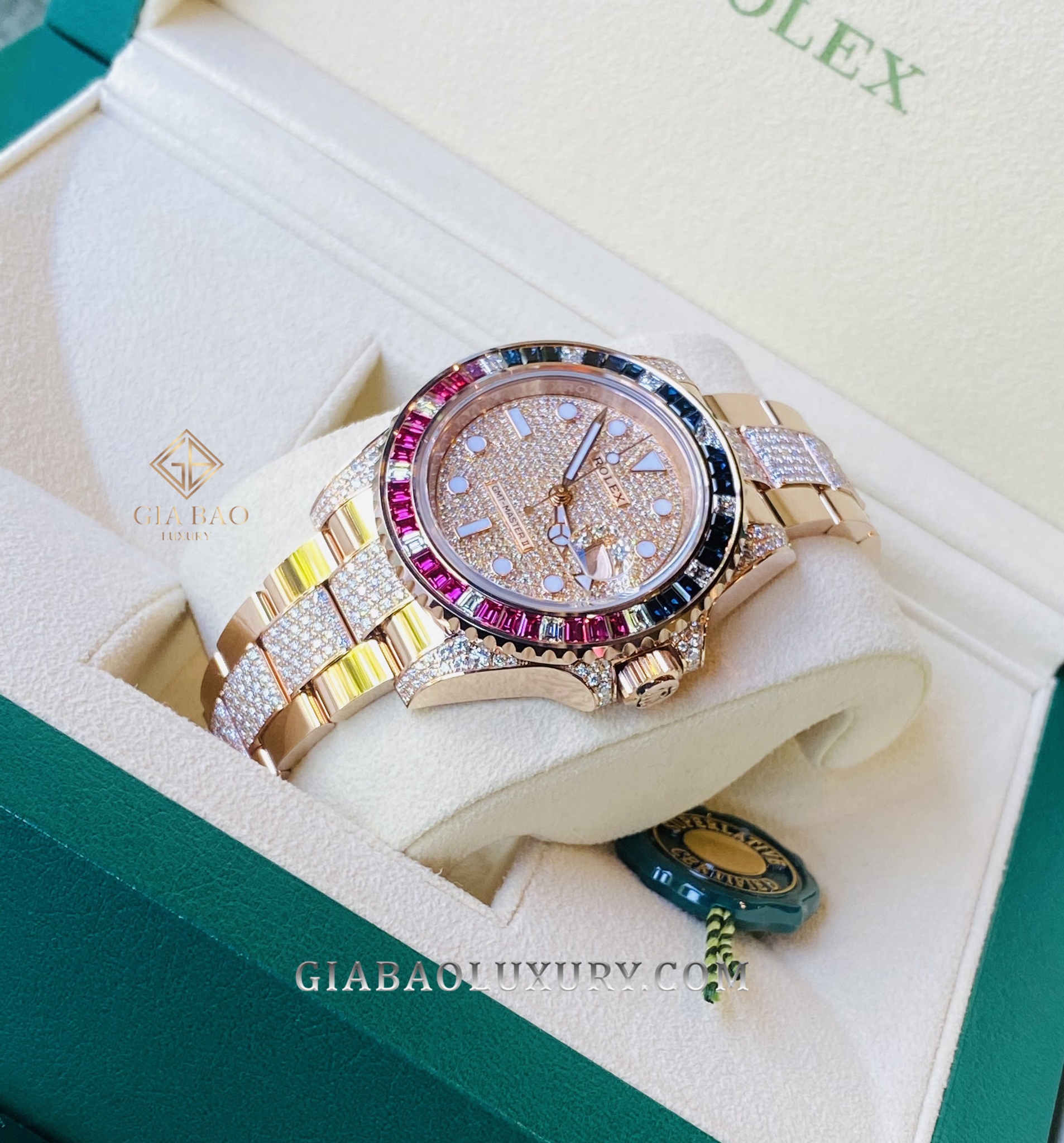 Đồng Hồ Rolex GMT-Master II 126755 SARU-DIAO