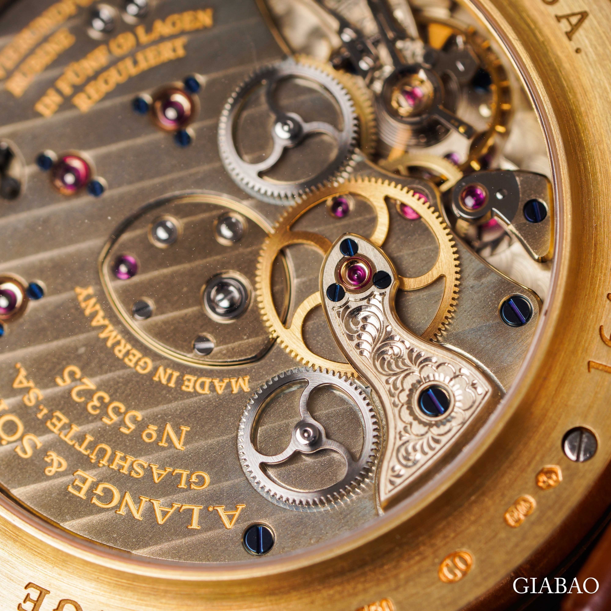 Đồng Hồ  A. Lange & Söhne Lange 1 Time Zone 41.9mm 116.021