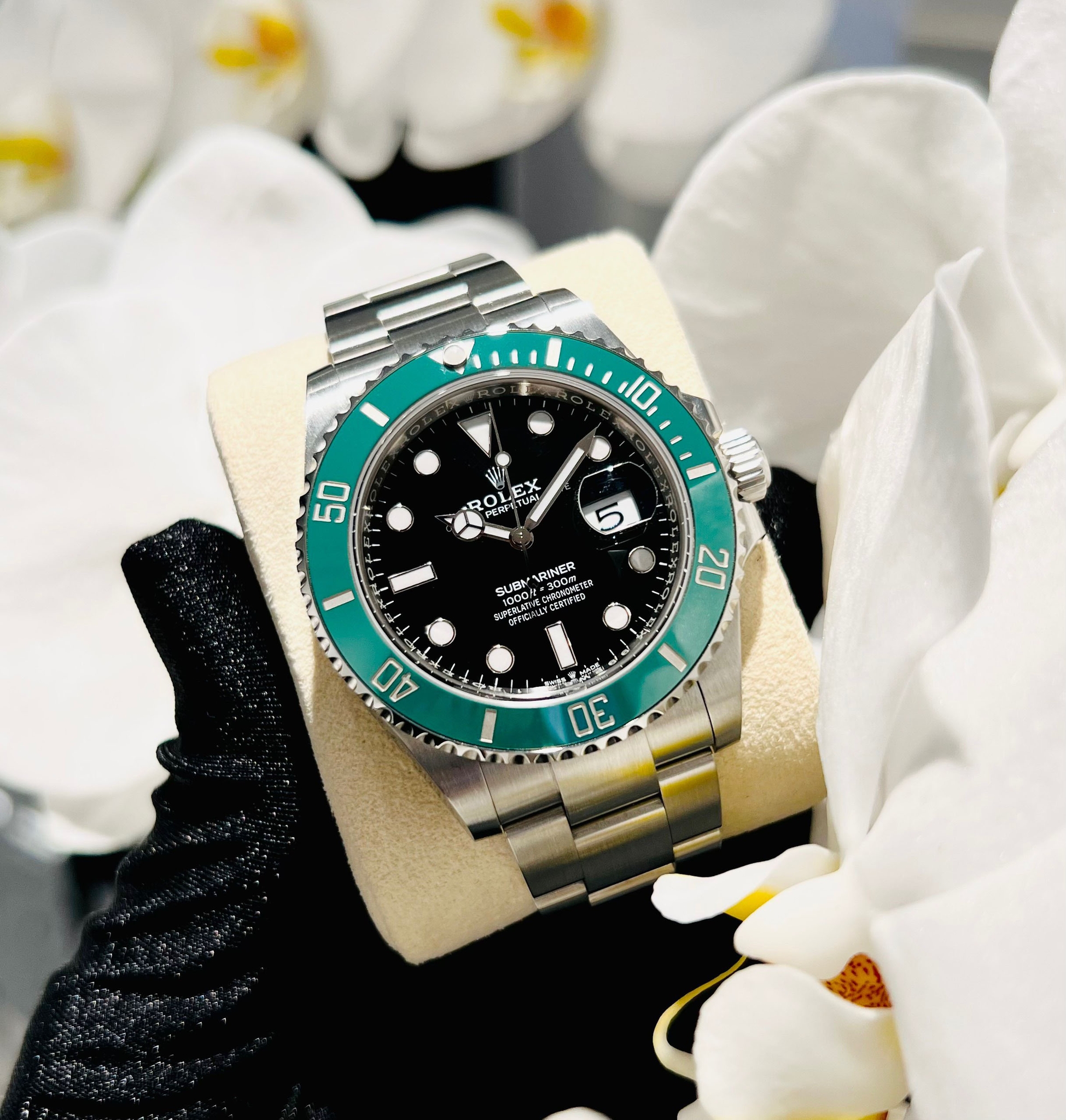 Đồng Hồ Rolex Submariner 126610LV Mặt Số Đen