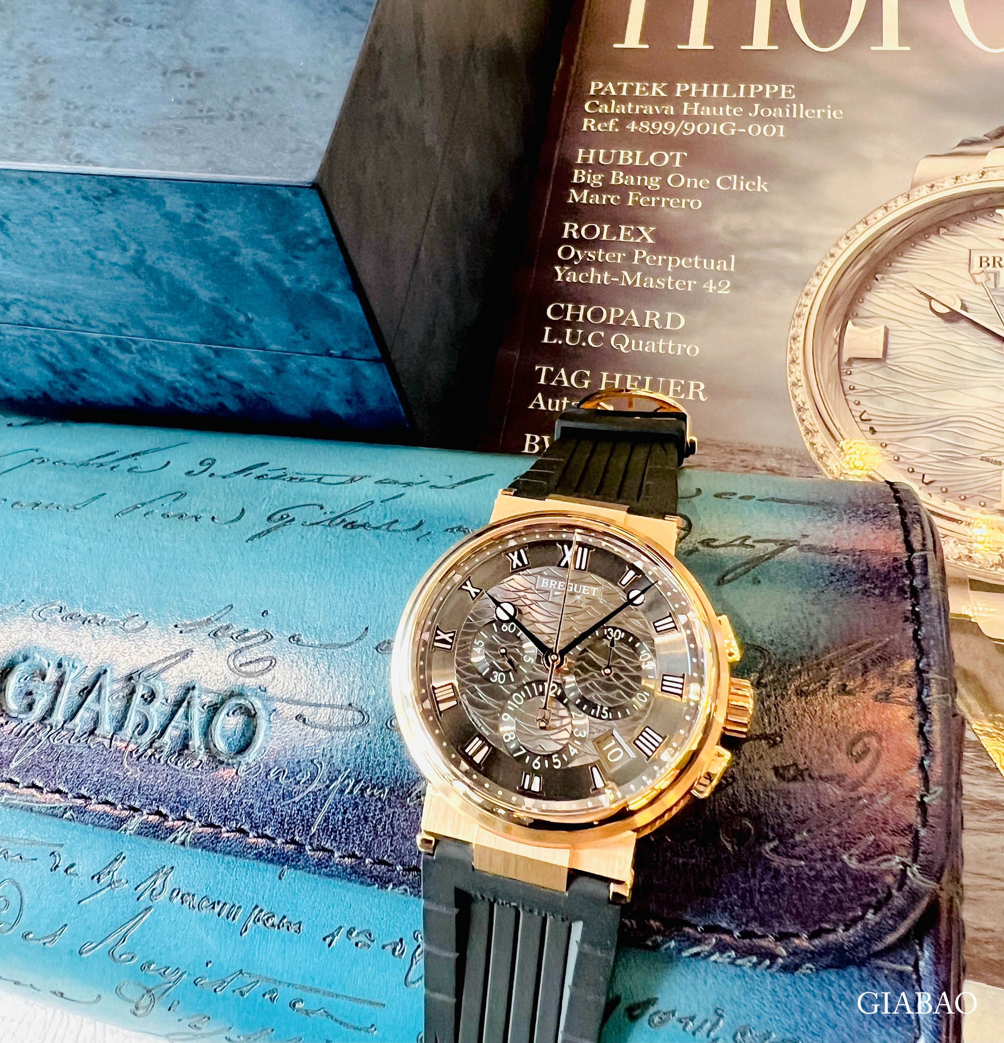 Đồng Hồ Breguet Marine 5527BR/G3/5WV 