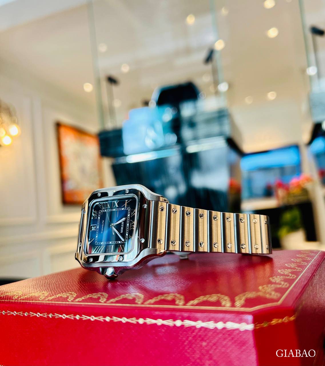 Đồng Hồ Cartier Santos De Cartier WSSA0013