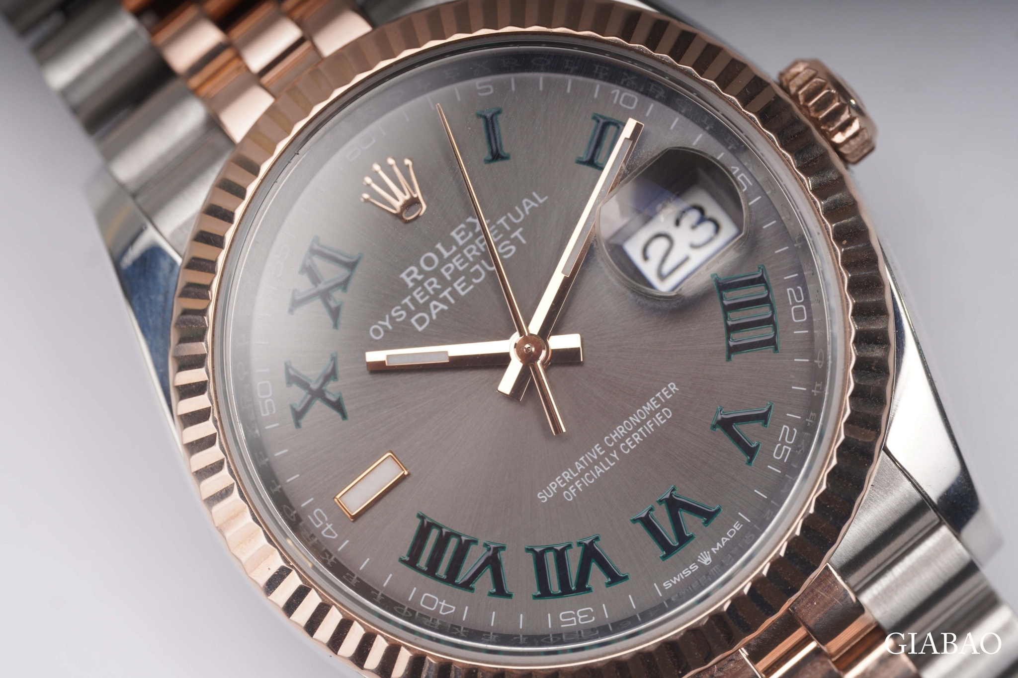 Đồng Hồ Rolex Datejust 36 126231 Mặt Số Wimbledon