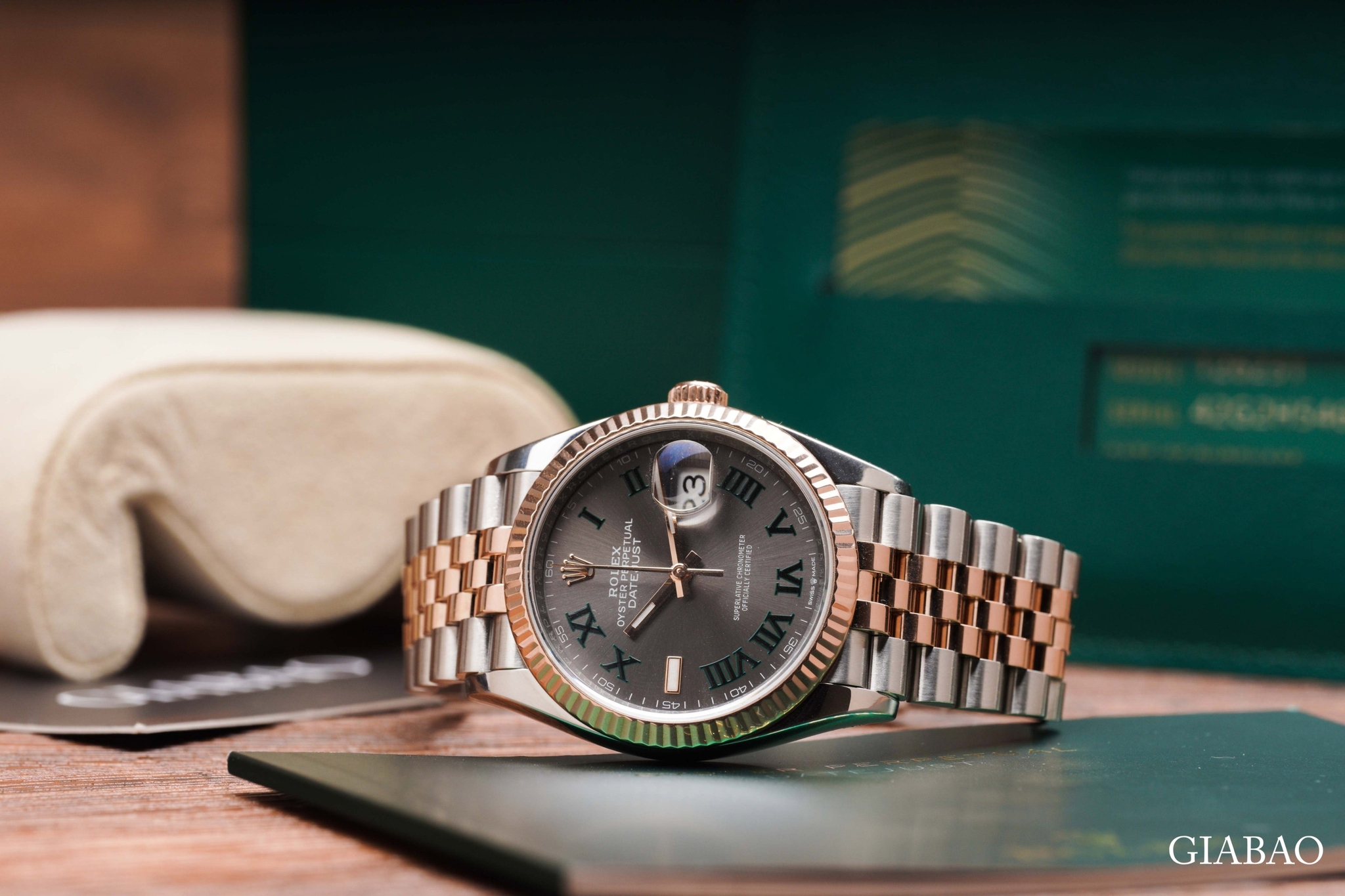 Đồng Hồ Rolex Datejust 36 126231 Mặt Số Wimbledon