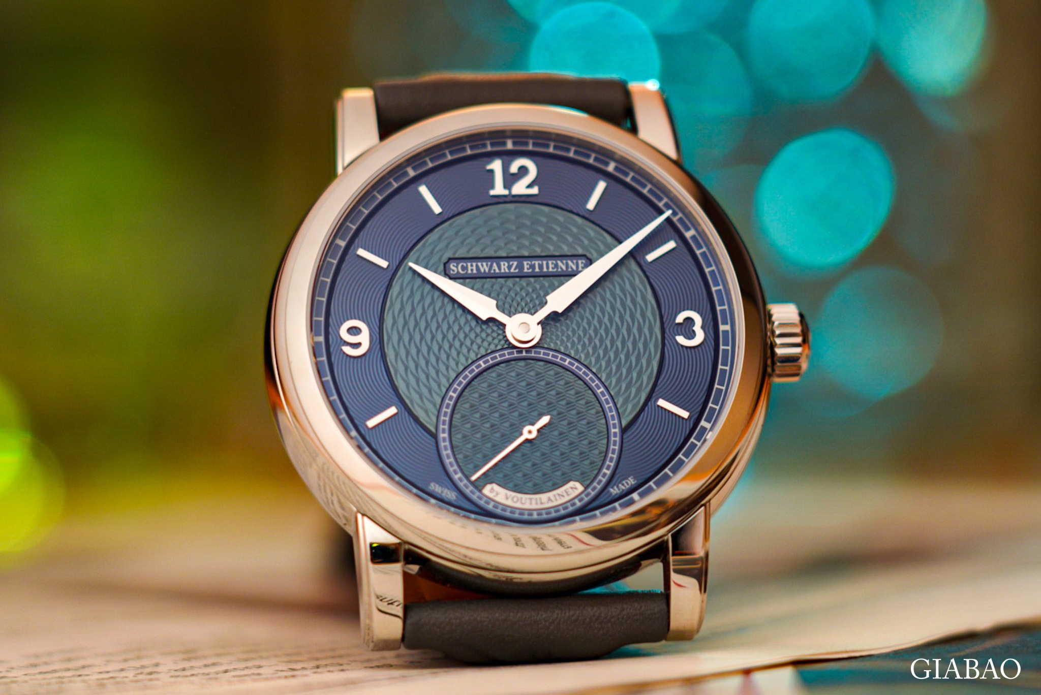 Đồng Hồ Schwarz Etienne Roma Synergy by Kari Voutilainen Blue