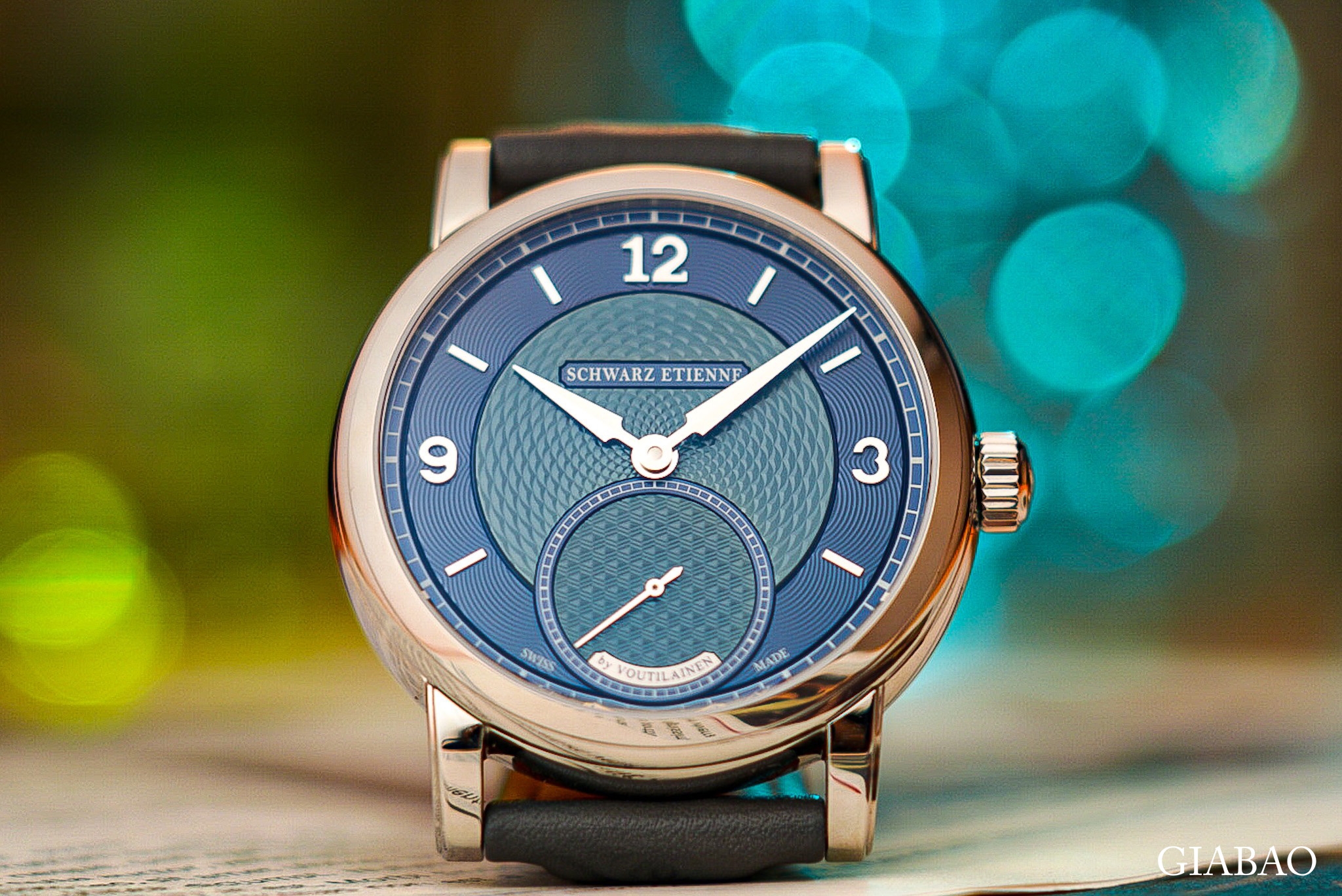Đồng Hồ Schwarz Etienne Roma Synergy by Kari Voutilainen Blue