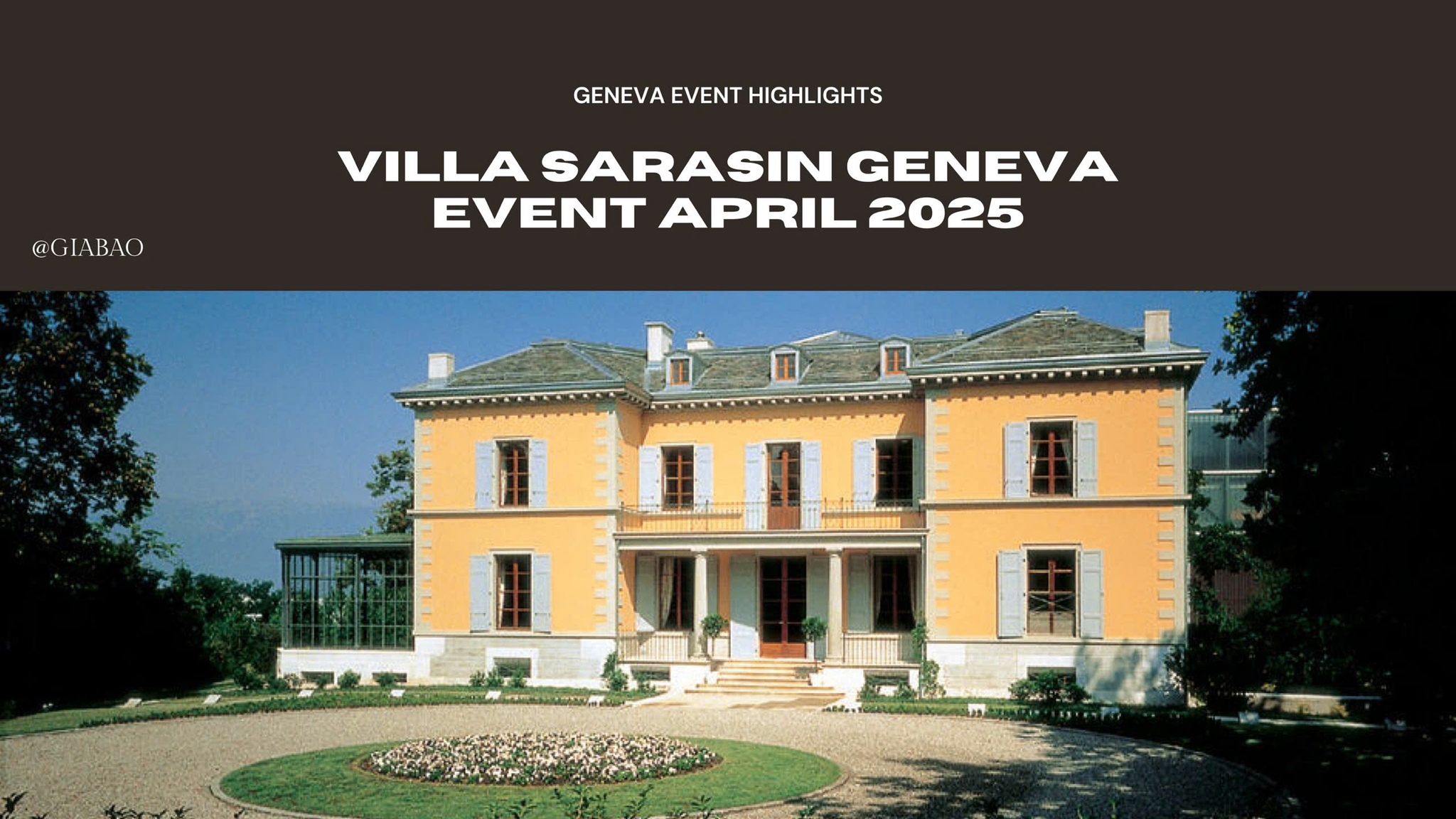 GENEVA THÁNG TƯ 2025 – BỨC TRANH MÙA XUÂN RỘN RÀNG CỦA THẾ GIỚI ĐỒNG HỒ