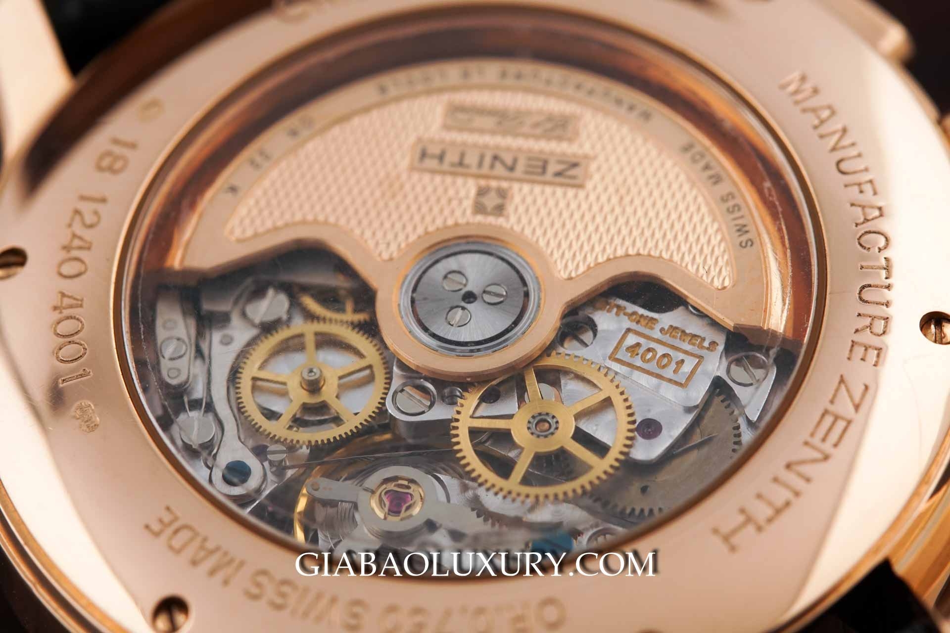 Đồng hồ Zenith Chronomaster El Primero Flyback Chronometer