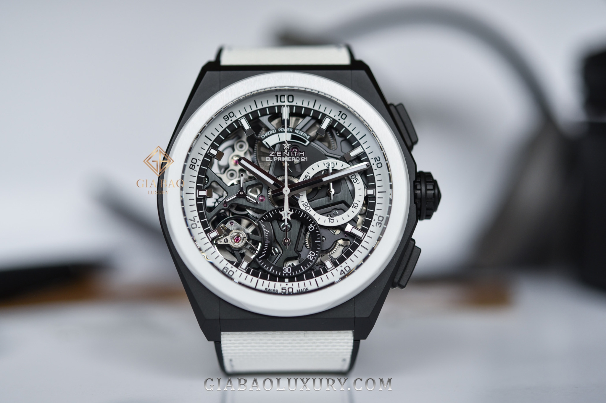 Đồng Hồ Zenith Defy El Primero 21 Black & White 49.9007.9004/11.R923
