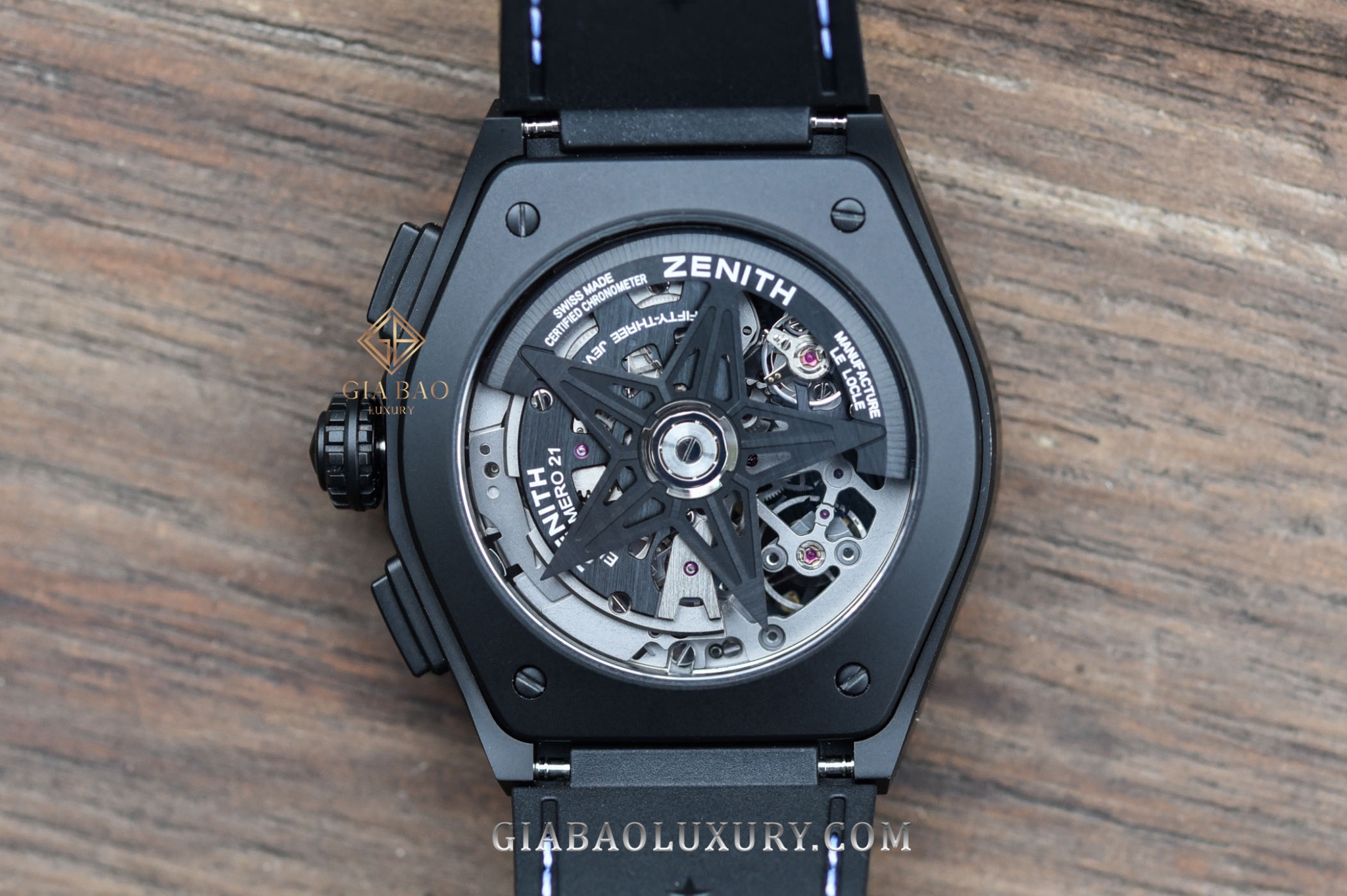 Đồng Hồ Zenith Defy El Primero 21 Black & White 49.9007.9004/11.R923