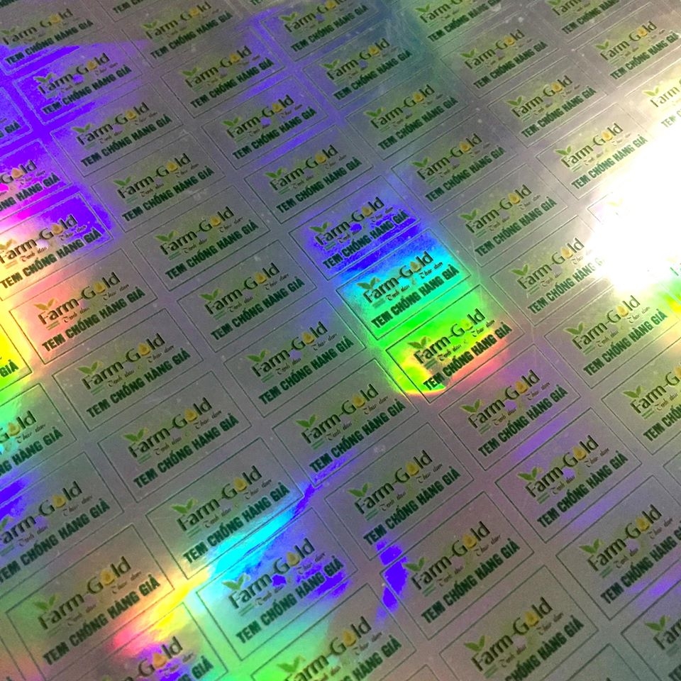 Ảnh 2:Tem decal 7 màu  tán sắc cầu vồng(In Thành Đô)