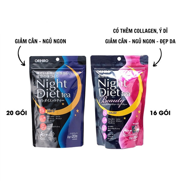 Trà giảm cân Orihiro Night Diet Tea