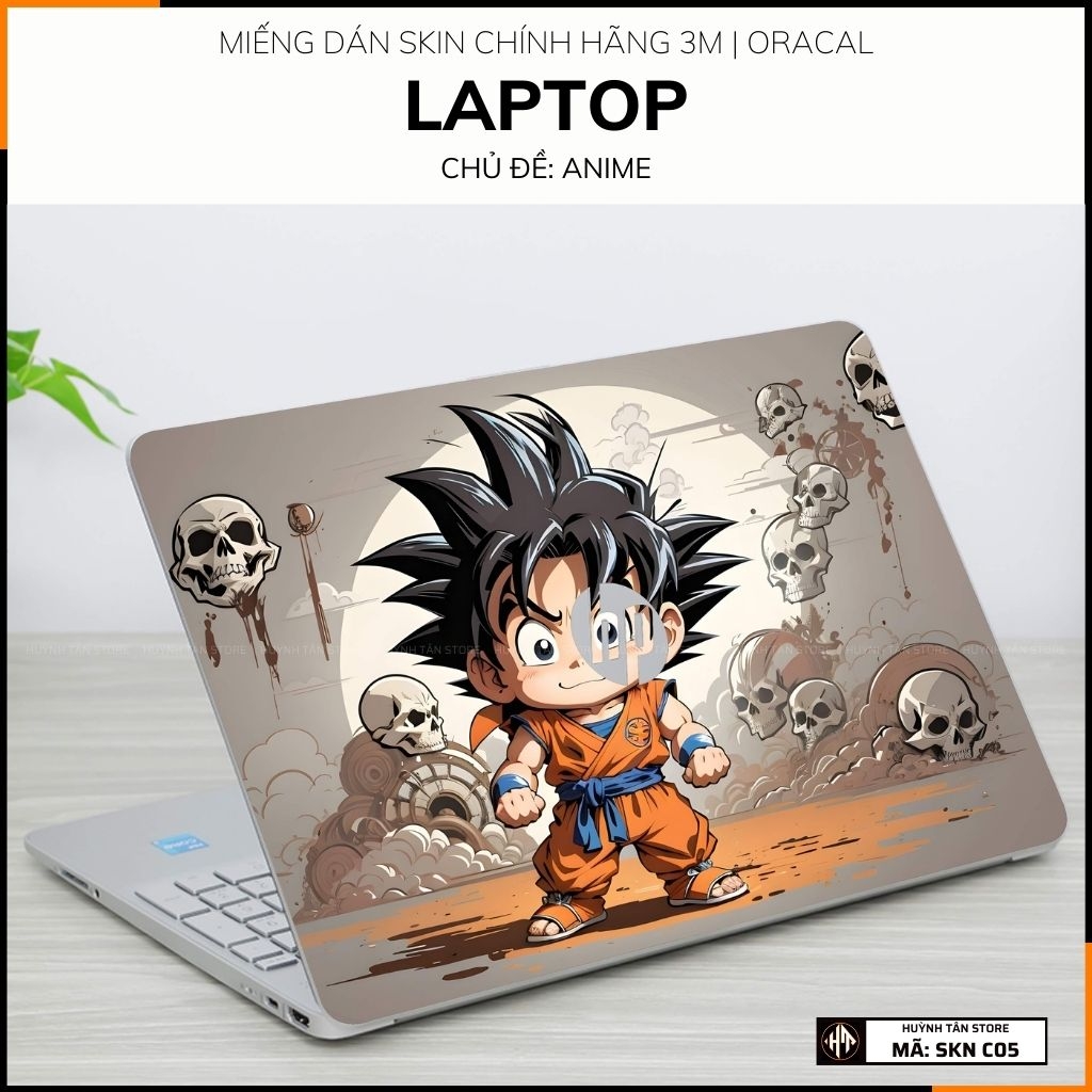 Dán skin laptop asus, dell , acer, hp, msi chính hãng ORAFOL nhập khẩu ĐỨC - SKIN 3M - LAPTOP - ANIME - SKN C05 phụ kiện điện thoại huỳnh tân store