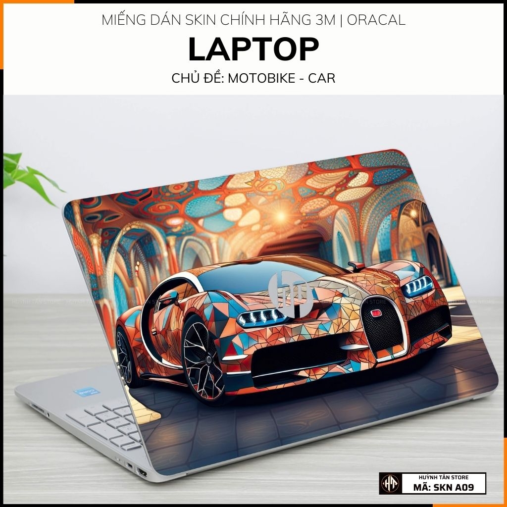 Dán skin laptop asus, dell , acer, hp, msi chính hãng ORAFOL nhập khẩu ĐỨC - SKIN 3M - LAPTOP - MOTOBIKE - CAR - SKN A09 phụ kiện điện thoại huỳnh tân store