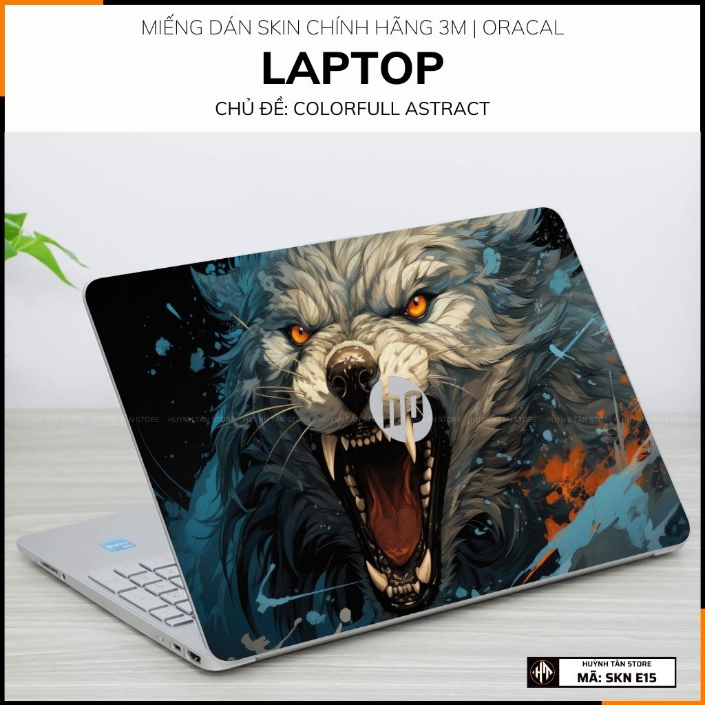 Dán skin laptop asus, dell , acer, hp, msi chính hãng ORAFOL nhập khẩu ĐỨC - SKIN 3M - LAPTOP - COLORFULL ASTRACT - SKN E15 phụ kiện điện thoại huỳnh tân store