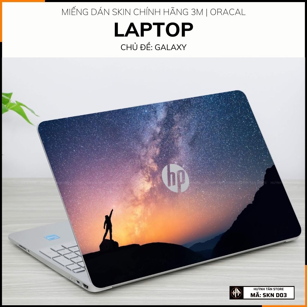 Dán skin laptop asus, dell , acer, hp, msi chính hãng ORAFOL nhập khẩu ĐỨC - SKIN 3M - LAPTOP - GALAXY - SKN D03 phụ kiện điện thoại huỳnh tân store
