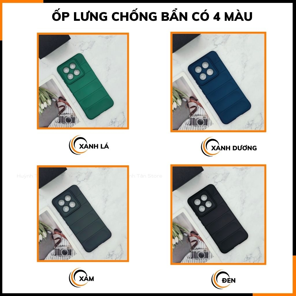 Ốp lưng xiaomi mi 14 pro chống sốc CHỐNG BẨN bảo vệ camera phụ kiện điện thoại huỳnh tân store    