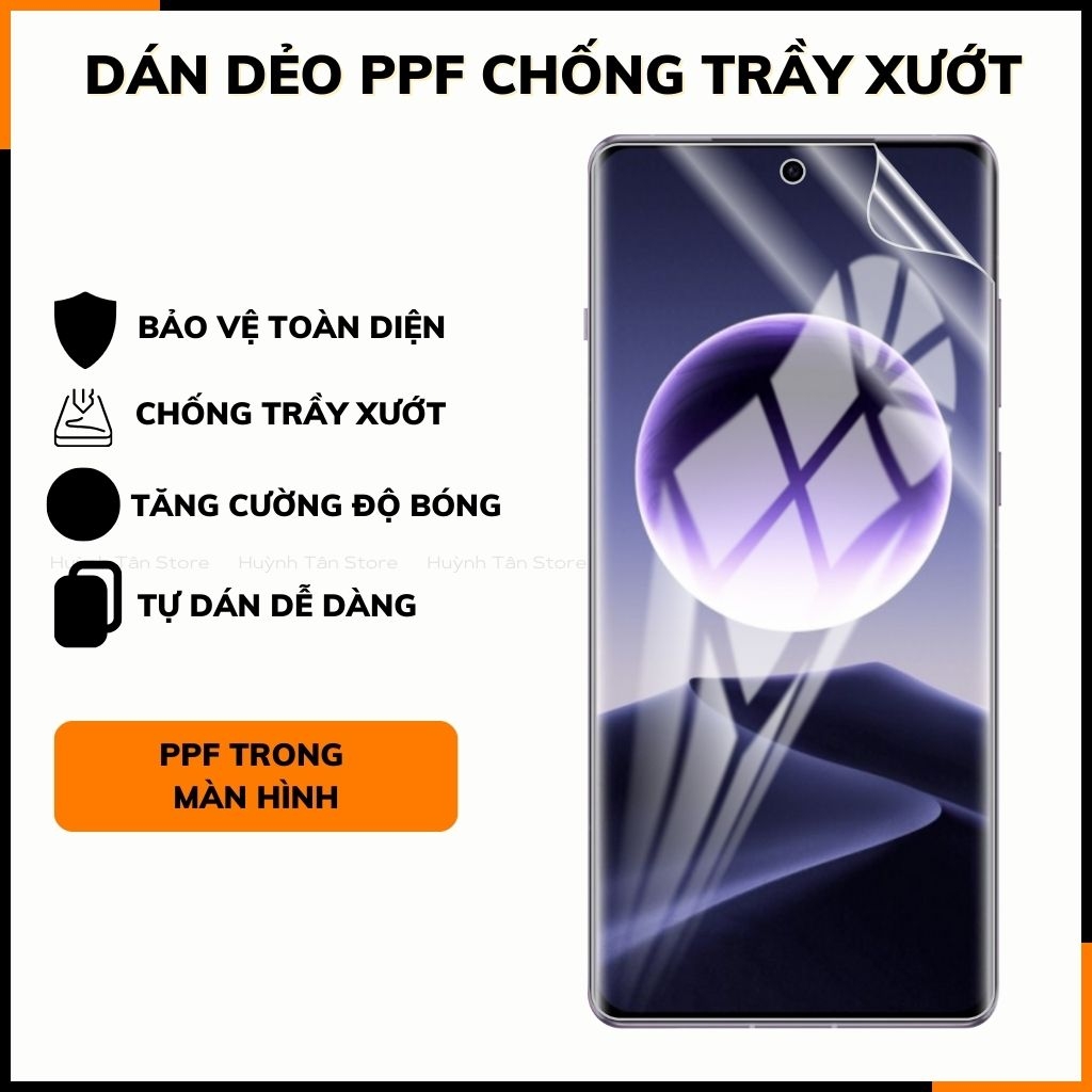 Dán dẻo ppf oppo find x7 trong suốt hoặc nhám chống bám vân tay bảo vệ camera mua 1 tặng 1 phụ kiện điện thoại huỳnh tân store