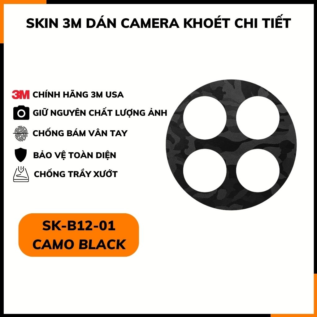 Miếng dán camera oneplus 12 skin 3m chính hãng từ USA chống trầy xướt mua 1 tặng 1 phụ kiện huỳnh tân store