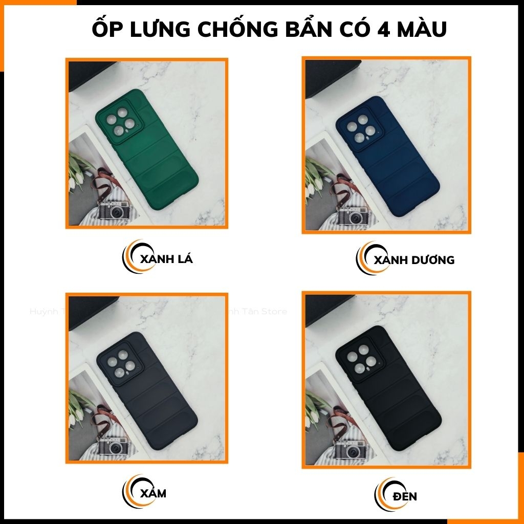 Ốp lưng xiaomi mi 14 chống sốc CHỐNG BẨN bảo vệ camera phụ kiện điện thoại huỳnh tân store    