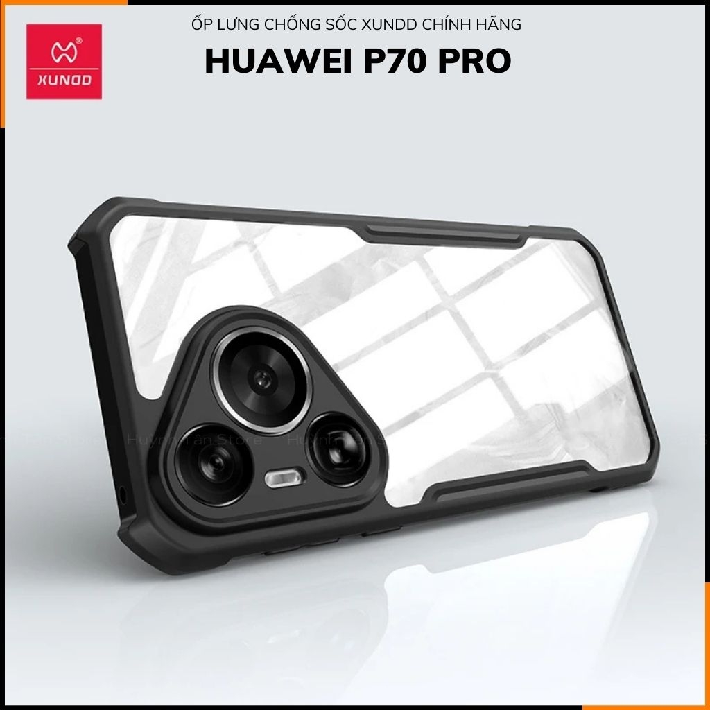 Ốp lưng huawei p70 pro chống sốc xundd bảo vệ camera chính hãng chống ố vàng phụ kiện điện thoại huỳnh tân store