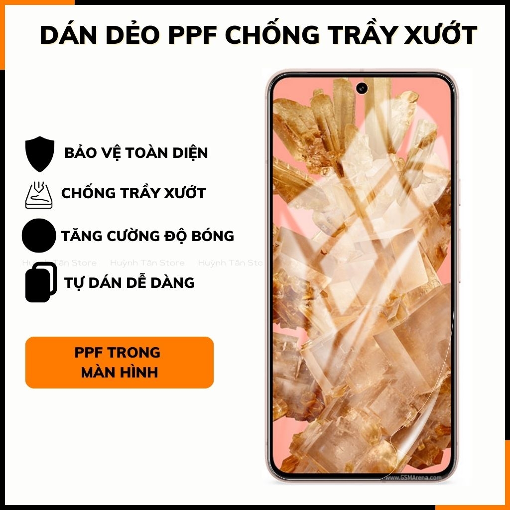 Dán dẻo ppf google pixel 8 trong suốt hoặc nhám chống bám vân tay bảo vệ camera mua 1 tặng 1 phụ kiện điện thoại huỳnh tân store