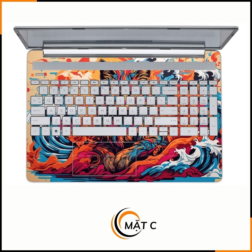 Dán skin laptop asus, dell , acer, hp, msi chính hãng ORAFOL nhập khẩu ĐỨC - SKIN 3M - LAPTOP - COLORFULL ASTRACT - SKN E11 phụ kiện điện thoại huỳnh tân store