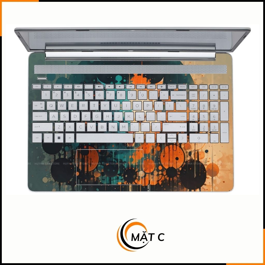 Dán skin laptop asus, dell , acer, hp, msi chính hãng ORAFOL nhập khẩu ĐỨC - SKIN 3M - LAPTOP - COLORFULL ASTRACT - SKN E02 phụ kiện điện thoại huỳnh tân store