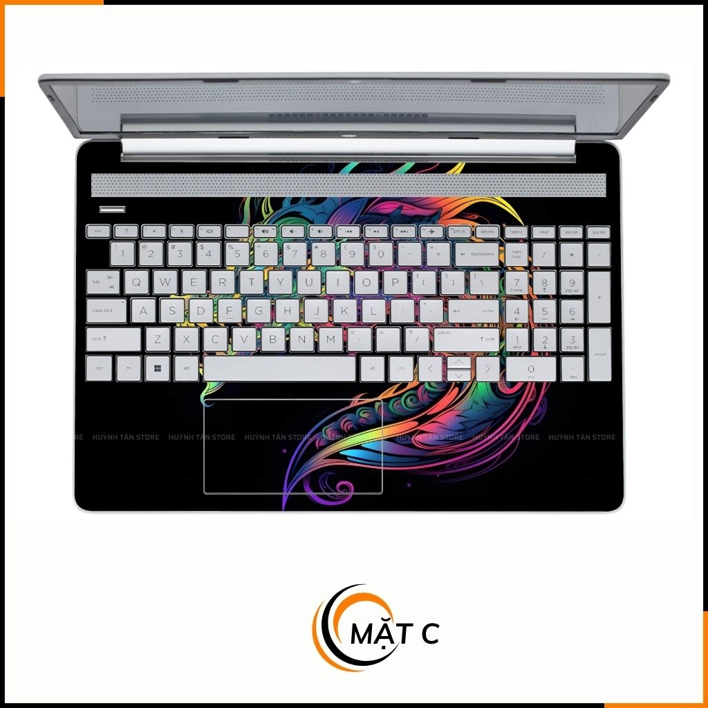 Dán skin laptop asus, dell , acer, hp, msi chính hãng ORAFOL nhập khẩu ĐỨC - SKIN 3M - LAPTOP - COLORFULL ASTRACT - SKN E06 phụ kiện điện thoại huỳnh tân store