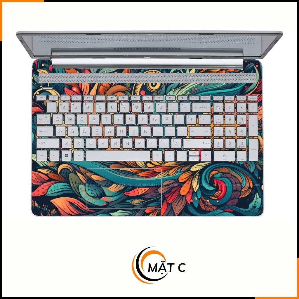 Dán skin laptop asus, dell , acer, hp, msi chính hãng ORAFOL nhập khẩu ĐỨC - SKIN 3M - LAPTOP - COLORFULL ASTRACT - SKN E08 phụ kiện điện thoại huỳnh tân store