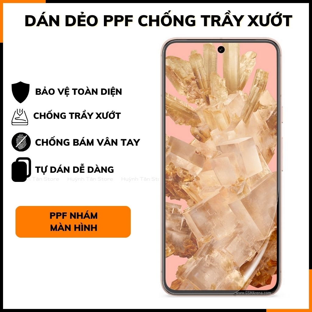 Dán dẻo ppf google pixel 8 trong suốt hoặc nhám chống bám vân tay bảo vệ camera mua 1 tặng 1 phụ kiện điện thoại huỳnh tân store