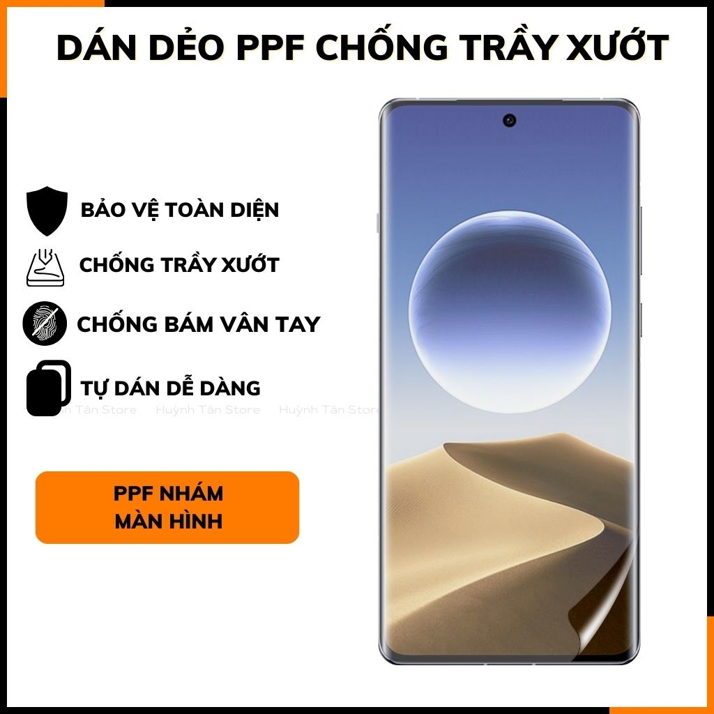 Dán dẻo ppf oppo find x7 ultra trong suốt hoặc nhám chống bám vân tay bảo vệ camera mua 1 tặng 1 phụ kiện điện thoại huỳnh tân store