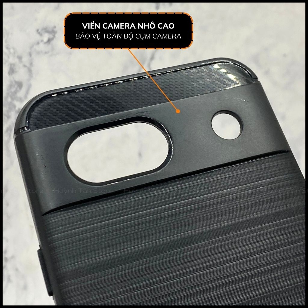 Ốp lưng pixel 8A dẻo phay xướt chống bám vân tay bảo vệ camera phụ kiện huỳnh tân store