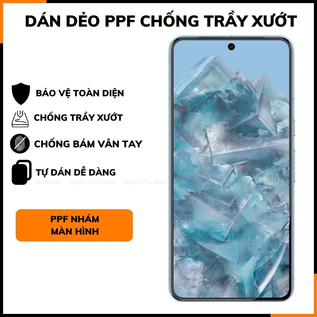 Dán dẻo ppf google pixel 8 pro trong suốt hoặc nhám chống bám vân tay bảo vệ camera mua 1 tặng 1 phụ kiện điện thoại huỳnh tân store