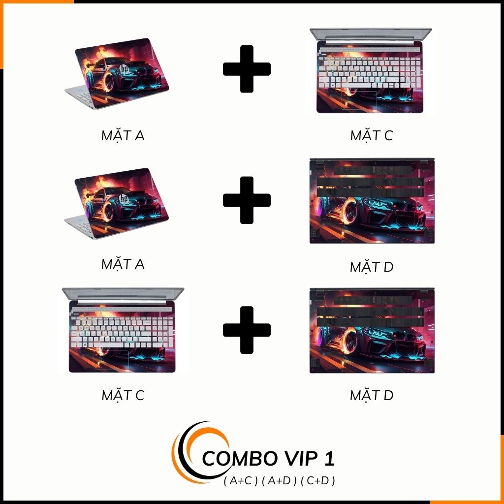 Dán skin laptop asus, dell , acer, hp, msi chính hãng ORAFOL nhập khẩu ĐỨC - SKIN 3M - LAPTOP - MOTOBIKE - CAR - SKN A04 phụ kiện điện thoại huỳnh tân store