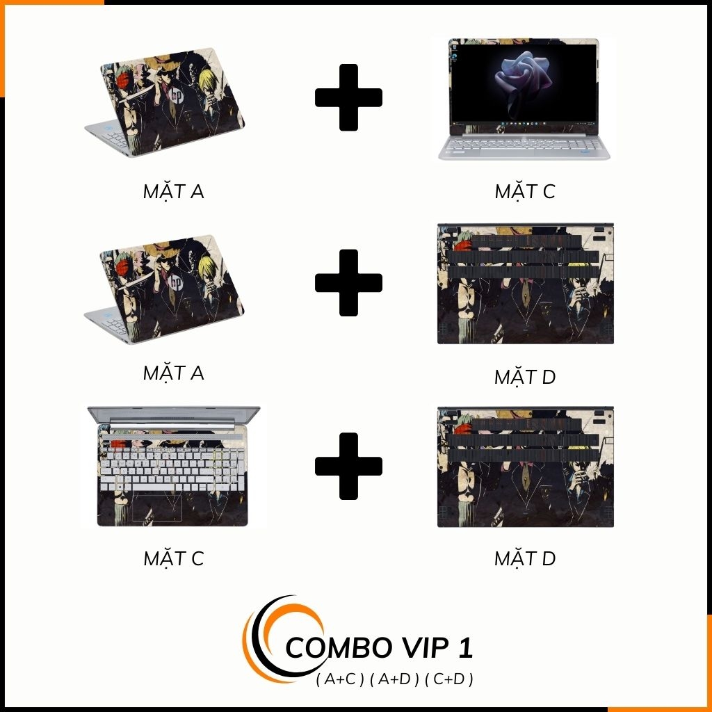 Dán skin laptop asus, dell , acer, hp, msi chính hãng ORAFOL nhập khẩu ĐỨC - SKIN 3M - LAPTOP - ANIME - SKN C02 phụ kiện điện thoại huỳnh tân store
