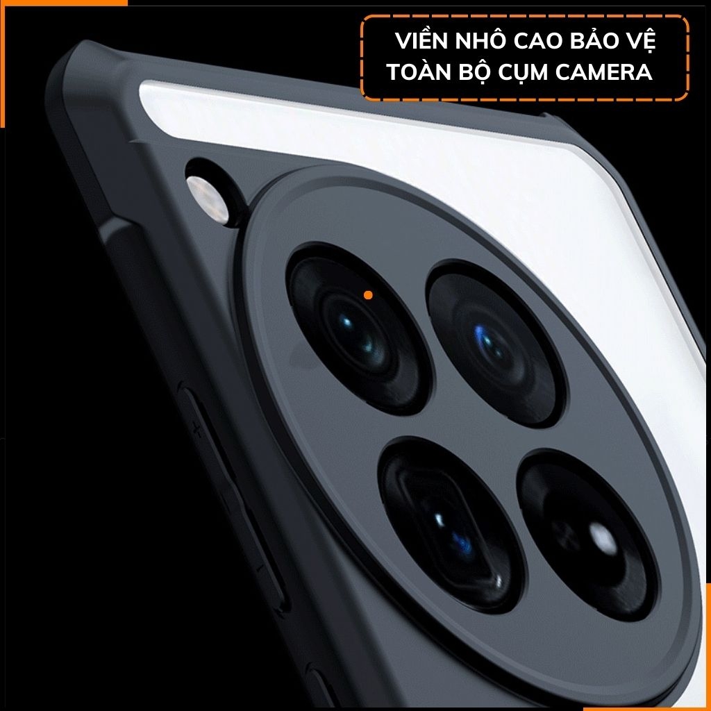 Ốp lưng oneplus 12 chống sốc xundd bảo vệ camera chính hãng chống ố vàng phụ kiện điện thoại huỳnh tân store