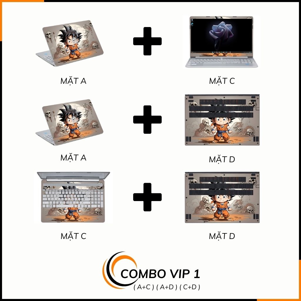 Dán skin laptop asus, dell , acer, hp, msi chính hãng ORAFOL nhập khẩu ĐỨC - SKIN 3M - LAPTOP - ANIME - SKN C05 phụ kiện điện thoại huỳnh tân store