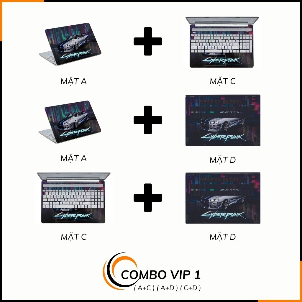 Dán skin laptop asus, dell , acer, hp, msi chính hãng ORAFOL nhập khẩu ĐỨC - SKIN 3M - LAPTOP - MOTOBIKE - CAR - SKN A08 phụ kiện điện thoại huỳnh tân store