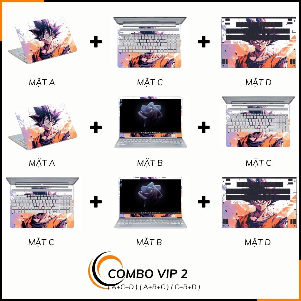 Dán skin laptop asus, dell , acer, hp, msi chính hãng ORAFOL nhập khẩu ĐỨC - SKIN 3M - LAPTOP - ANIME - SKN C06 phụ kiện điện thoại huỳnh tân store
