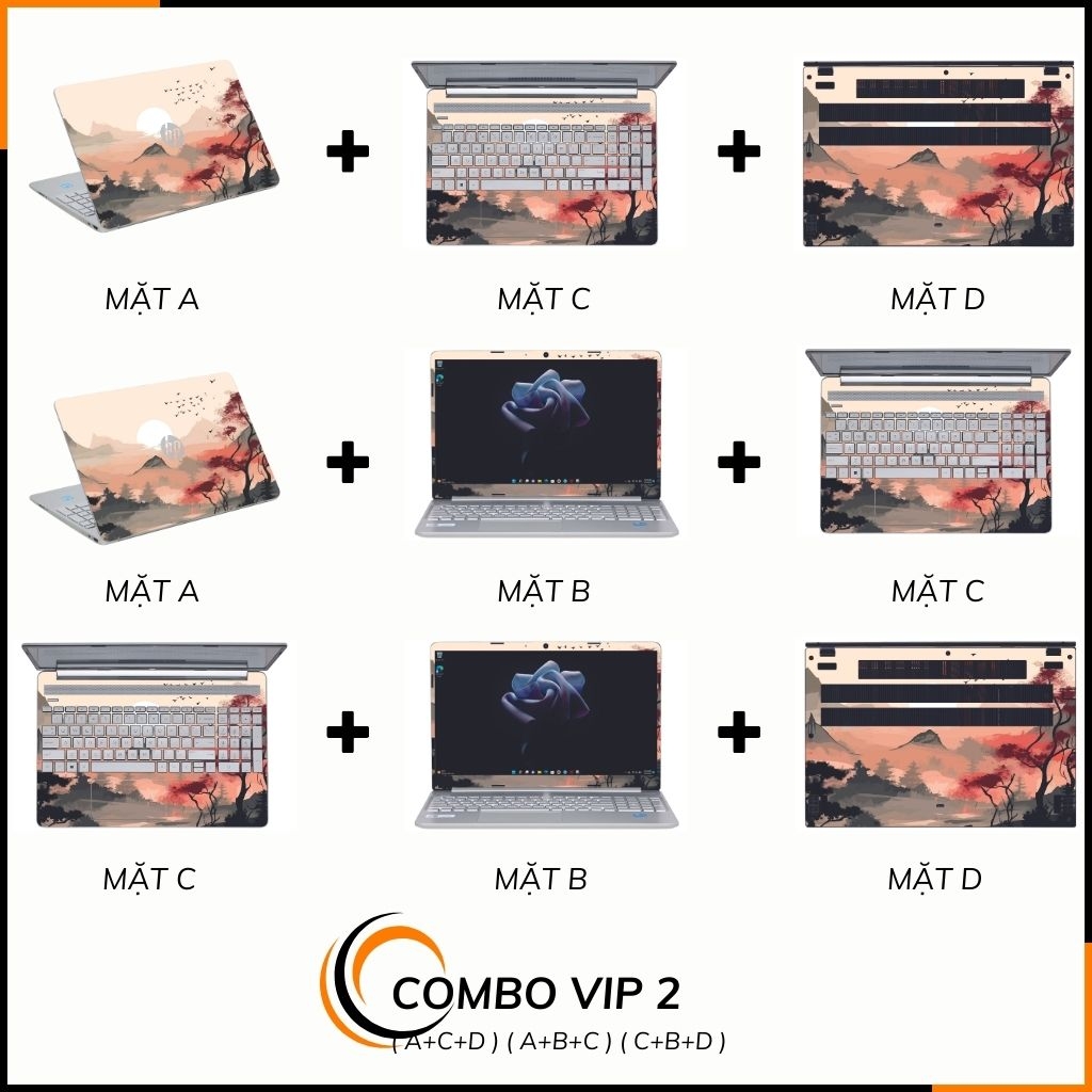 Dán skin laptop asus, dell , acer, hp, msi chính hãng ORAFOL nhập khẩu ĐỨC - SKIN 3M - LAPTOP - TRANH PHONG CẢNH - SKN B05 phụ kiện điện thoại huỳnh tân store